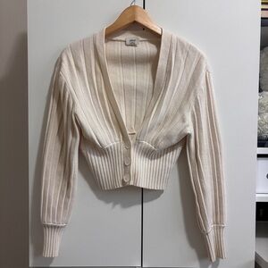 Wilfred Plunge Front Cardigan